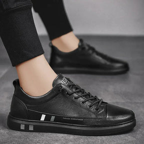 Stylische Sneaker aus echtem Leder