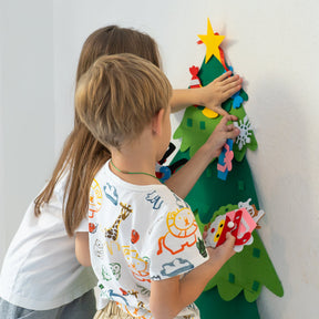 Brix Filz-Weihnachtsbaum für Kinder + kostenloser LED-Streifen