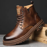 MartinBoots bottes en cuir véritable haut de gamme pour hommes