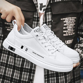 Stylische Sneaker aus echtem Leder